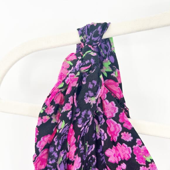 Free People Intimately Womens Fairy Bare It All Lace Floral Tank Bodysuit Size M - Picture 9 of 11